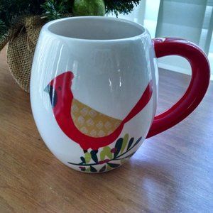 Magenta Ceramic Cardinal Mug